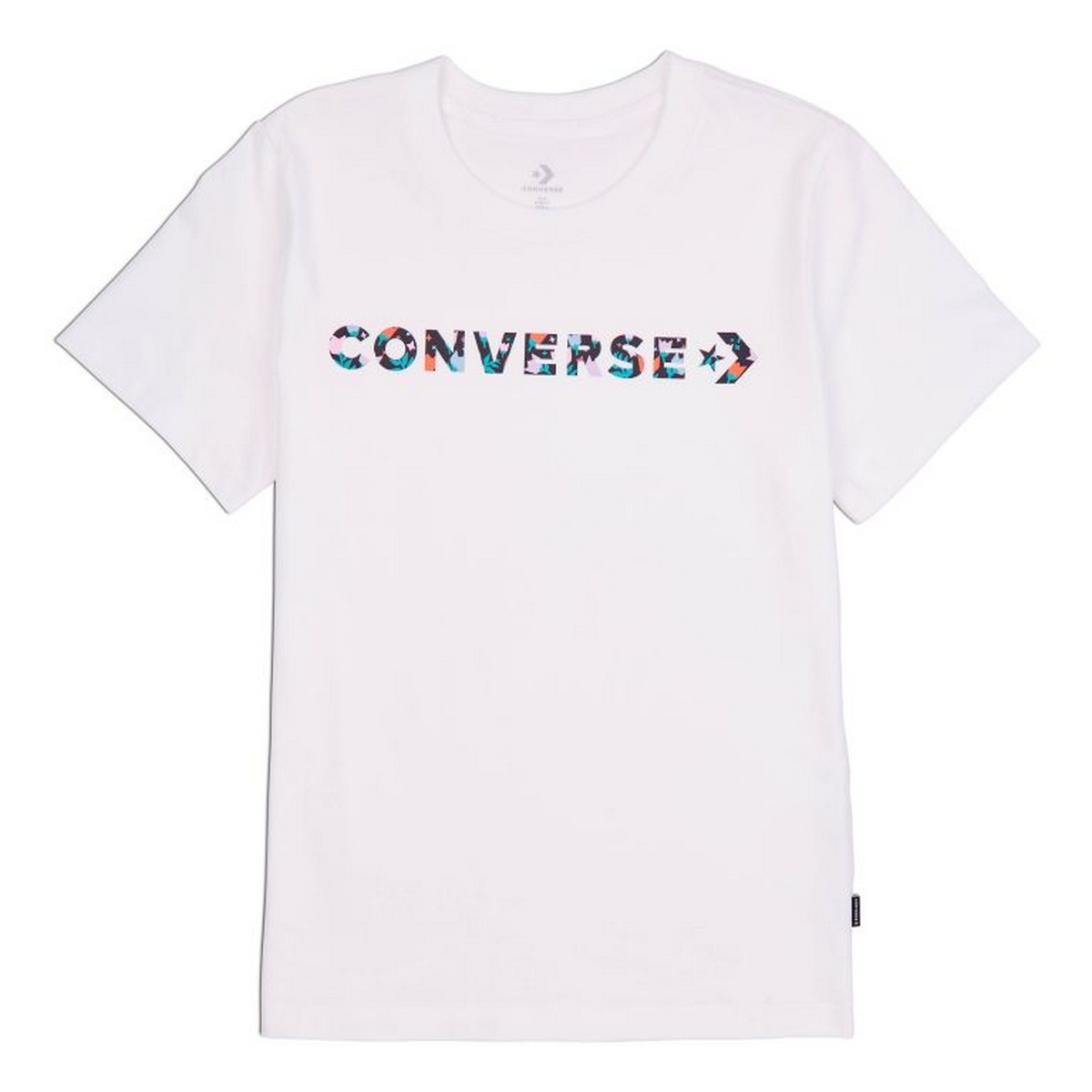 FLORAL LOGO GRAPHIC TEE 