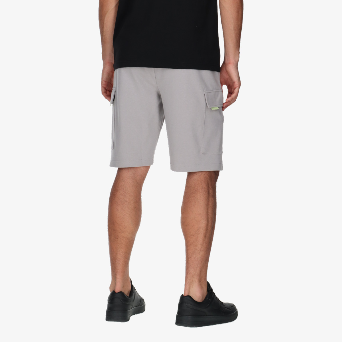 Black Col Shorts 