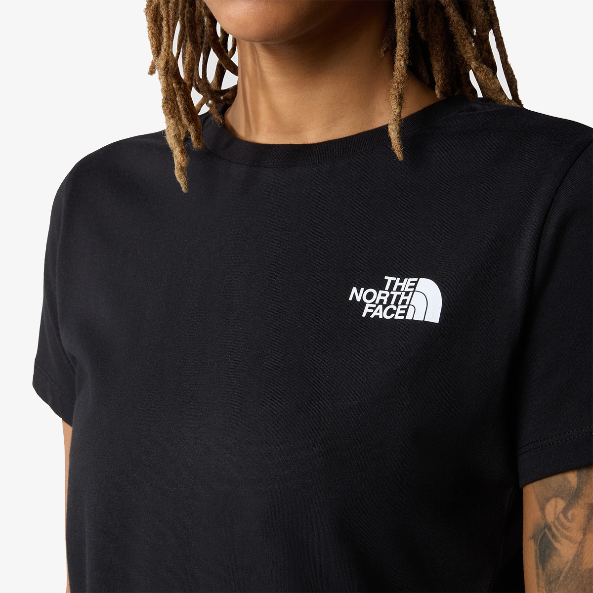 W S/S REDBOX TEE TNF BLACK 