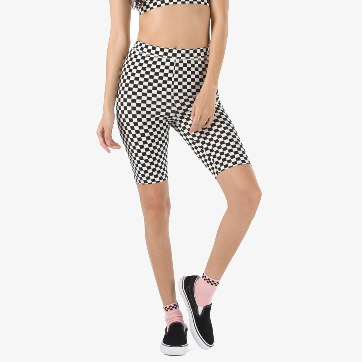 WM FLYING V PRINT LEGGING SHORT 