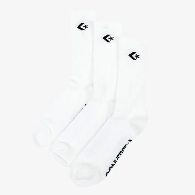 CONVERSE MEN CLASSIC STAR CHEVRON CREW 3PP