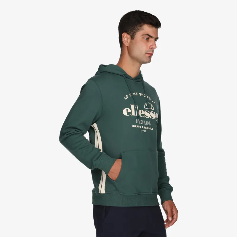 ELLESSE MENS FULL ZIP HOODY