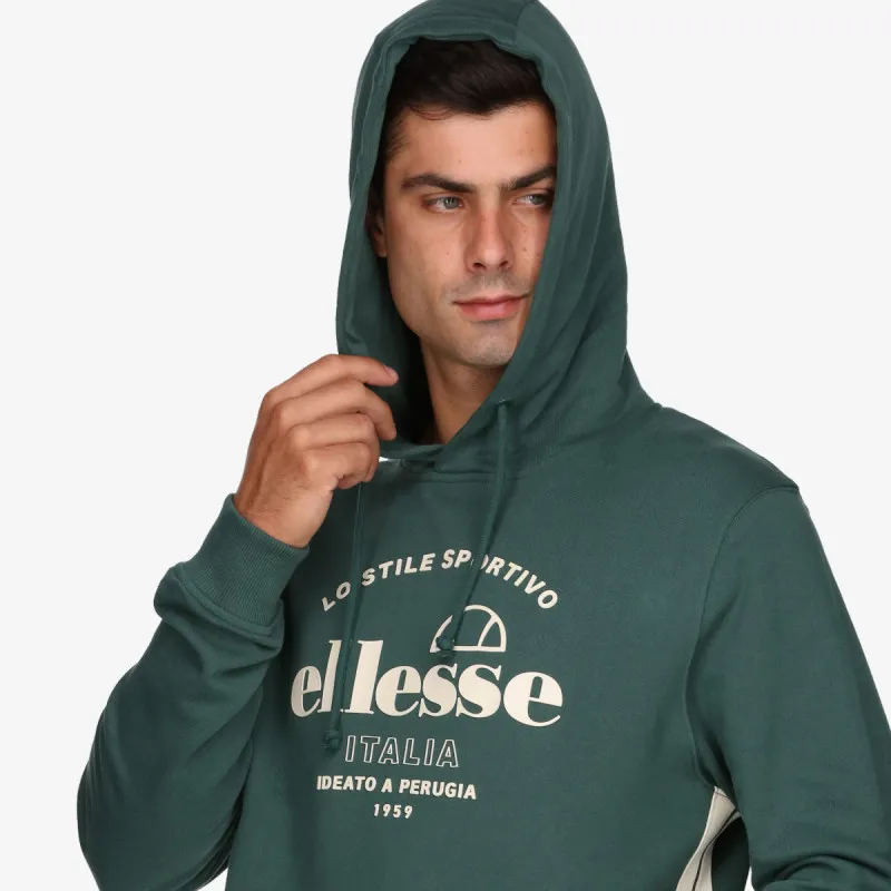 ELLESSE MENS FULL ZIP HOODY
